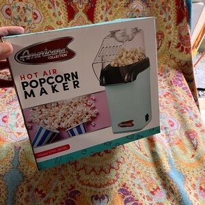 Mini popcorn popper Tiffany blue new with tags